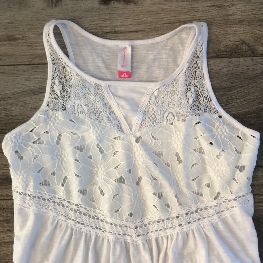 White Tank Top - Picture 2 of 4